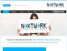 Tablet Screenshot of nextwerk.de